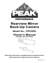 PEAK PKC0RG Owner's manual
