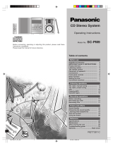 Panasonic SCPM9 Owner's manual
