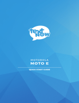 Motorola Moto E Quick start guide
