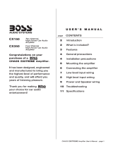 Boss Audio Systems CHAOSEXXTREME Owner's manual