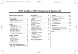 Cadillac 2013 CUE User manual