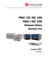Polycom MGC-25 Release Notes
