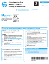 HP Color LaserJet Pro MFP M177 series Installation guide