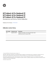 HP ProBook 4416s Notebook PC User guide