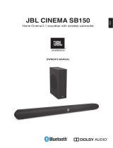 JBL Cinema SB150 Owner's manual