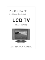 ProScan 19LA20QW User manual