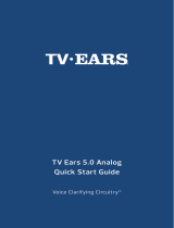 TV Ears 5.0 Quick start guide