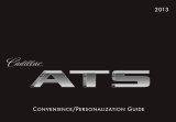 Cadillac 2013 ATS User manual