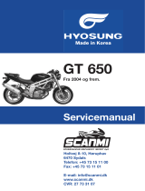 HYOSUNG GT 650 User manual