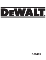 DeWalt D28409 User manual