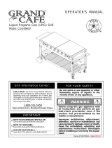 Grand Cafe CGE06ALP Owner's manual
