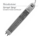 Brookstone Smart Strip User manual