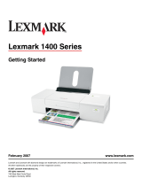 Lexmark 10M0900 - Z 1420 Color Inkjet Printer Getting Started