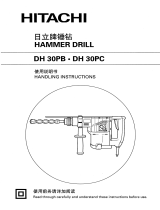 Hitachi DH 30PC User manual