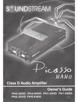 Soundstream Picasso Nano PN1.450D Owner's manual