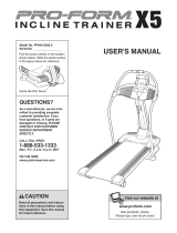 NordicTrack 30504.0 User manual