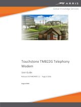 Arris Touchstone TM822G User manual