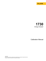 Fluke 1730 Energy Logger Auxiliary Input Cable User manual