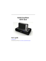 Kodak EasyShare HDTV dock User manual