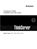 Lenovo ThinkServer TD230 1039 Installation and User Manual