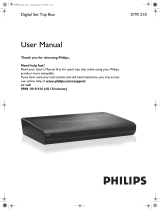 Philips DTR210 User manual