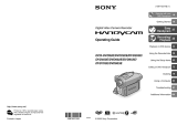 Sony DCR-DVD653E Operating instructions