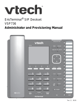 VTech ErisTerminal VSP716A Administrator And Provisioning Manual