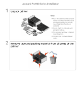 Lexmark Pro900 Series Installation Instructions Manual