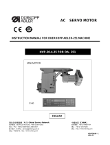 DURKOPP ADLER 251-140042 Manual Motor