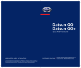Datsun Go+ Quick Reference Manual