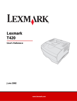 Lexmark 16H0150 - T 420d B/W Laser Printer User Reference