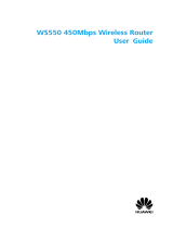 Huawei WS550 Owner's manual