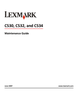 Lexmark 34B0185 - High Voltage Laser Printer Maintenance Manual