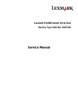 Lexmark Pro900 Series User manual