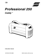 ESAB Professional 250 Caddy User manual
