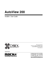 CYBEX AutoView 200 User guide