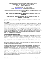 Hitachi CP-X1 Operating instructions