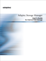 Adaptec Serial ATA II RAID 2420SA User guide