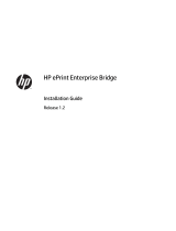 HP ePrint Enterprise Single Server 1000 E-LTU User guide