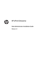 HP ePrint Enterprise Single Server 1000 E-LTU Installation guide