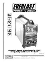 Everlast Powertig 250EX User manual