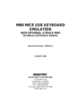 Magtek MiniMICR Technical Reference Manual