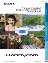 Sony HDR-CX690E Owner's manual
