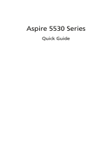 Acer Aspire 5530 Quick start guide