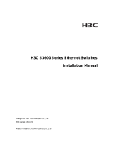 H3C S3600 Series Installation guide