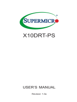 Supermicro X10DRT-PT User manual