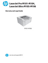 HP LaserJet Ultra M106 Printer series User guide