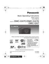 Panasonic DMCGX7KEB Owner's manual