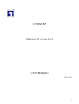 LevelOne 108Mbps PoE User manual
