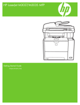 HP LaserJet M3027 Multifunction Printer series Quick start guide